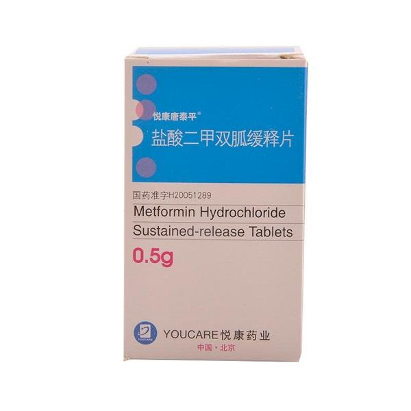 悦达宁 盐酸二甲双胍缓释片